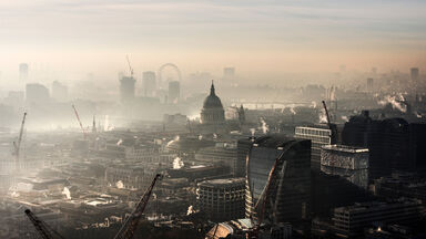 polusi udara di london